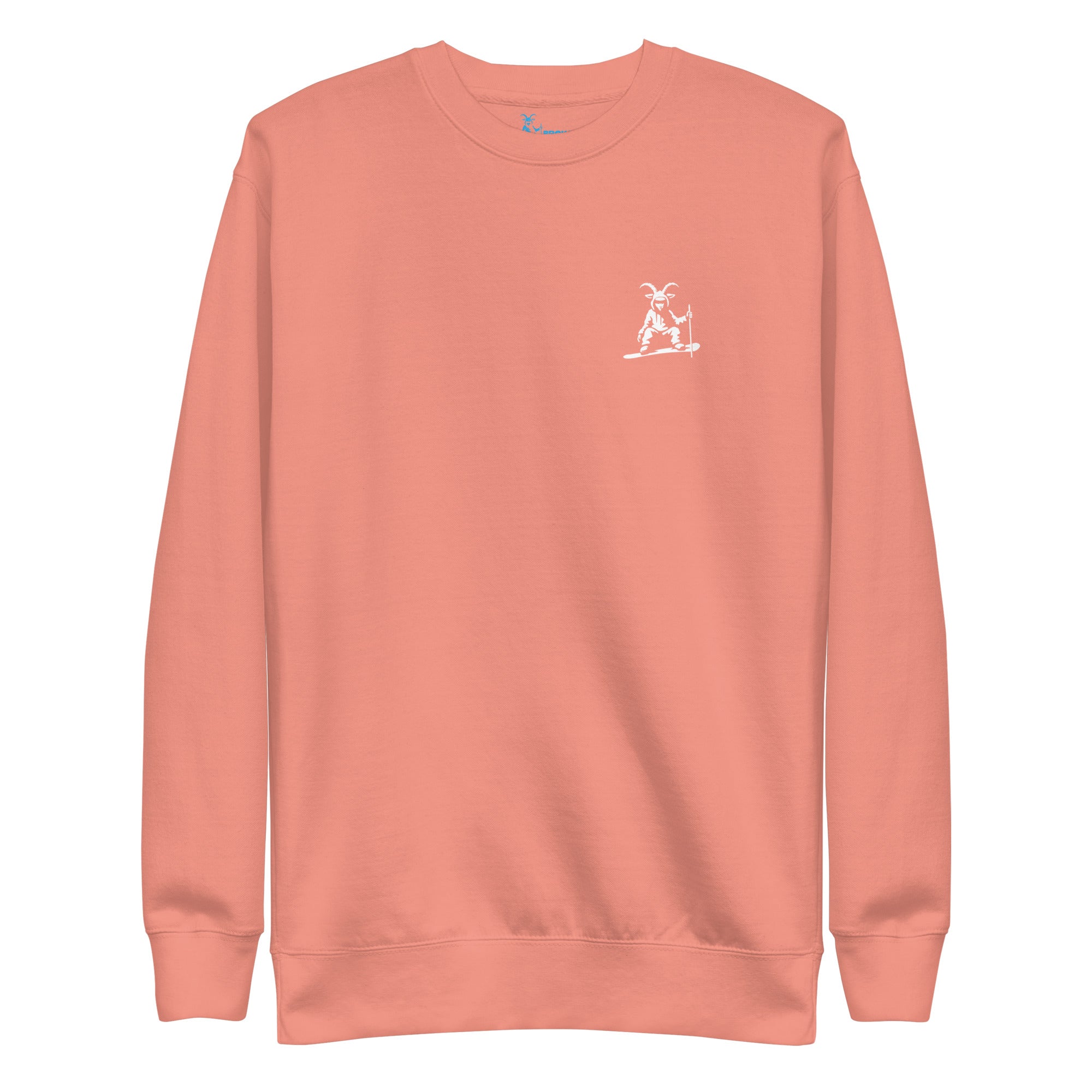 Sweat-shirt unisexe de ski et de snowboard Les Arcs avec notre design de snowboarder Snow Bones